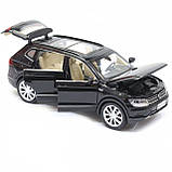 Машинка металева Автосвіт Джип Volkswagen Tiguan чорний, світлові та звукові ефекти, 14 * 6 * 6 см (AS-2708), фото 8