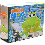 Іграшка для ванни Жаба з бульбашками 23х15х8 см, від 18 міс (X18002), фото 3