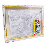 Картина за номерами Ідейка "Саноріні" 40x50 см (2139), фото 4
