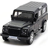 Іграшкова машина Автопром Мерседес Бенц (Mercedes-Benz) чорний Гелендваген (Гелік) 15х5х6 см (6620), фото 7