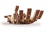 Дерев'яний механічний конструктор Wood Trick Рука.Техніка збірки - 3d пазл, фото 8