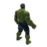 Ігрова фігурка Hulk Avengers Marvel Халк іграшка Месники звук, пластик 30 см (D559-4/106-2), фото 4