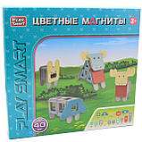 Магнітний конструктор «Кольорові магніти» 40 деталей (2468), фото 2