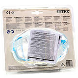 Маска для плавання Intex Wave Rider Masks блакитна (55978), фото 3