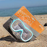 Маска для плавання Intex Wave Rider Masks блакитна (55978), фото 5