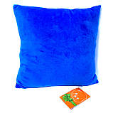 Подушка м`яка з принтом "Герб" 33*33*6 см, Копиця, 00862-0036, фото 2