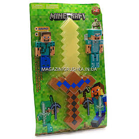 Набір фігурок «Minecraft» (Майнкрафт, 7 предметів), №2 27х3х45 см (JL 18334-2)