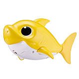 Інтерактивна іграшка для ванни Robo Alive Junior Baby Shark Бебі Шарк (25282Y), фото 6