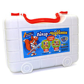 Ігровий набір Limo Toy «Лікар-Чарівник» іграшкова аптечка, 18 предметів, 19*14*7 см (M0463A)