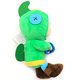 М'яка іграшка Копиця Brawl Stars «Бравл старс» Леон, хутро штучний, 27 см (00215), фото 2