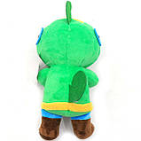 М'яка іграшка Копиця Brawl Stars «Бравл старс» Леон, хутро штучний, 27 см (00215), фото 3