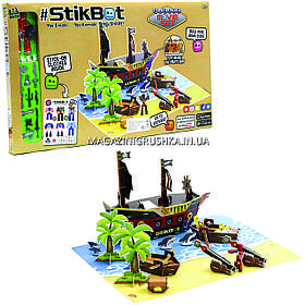 Ігровий набір Stikbot S2 - Острів Скарбів стикбот, наклейки, аксесуари 2110