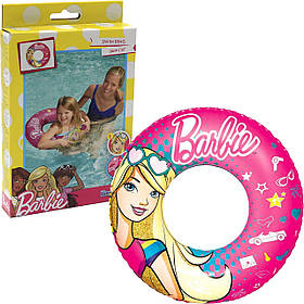 Надувний круг «Барбі» Bestway Barbie, від 3 до 6 років, d 56 см, (93202)