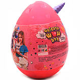 Ігровий набір «Unicorn WOW Box» Яйце єдинорога 25х35 см, рожеве, українська мова (UWB-01-01U), фото 3