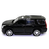 Машинка ігрова Cadillac Escalade «TechnoPark» Кадилак метал чорний 12*5*5 см (ESCALADE-BK), фото 4