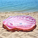 Надувний матрац-плотик Intex «Ракушка» 57257. Дуже добре підходить для відпочинку на морі, в басейні, фото 3
