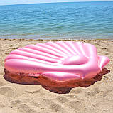 Надувний матрац-плотик Intex «Ракушка» 57257. Дуже добре підходить для відпочинку на морі, в басейні, фото 4