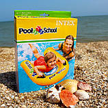 Надувний пліт дошка з ручками «Школа плавання» Intex Kickboard Pool School 79 * 76 * 20 см (58167), фото 3