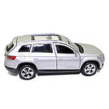 Машинка ігрова Skoda Kodiaq «TechnoPark» джип Шкода метал сірий 12 * 4 * 5 см (KODIAQ-12FIL-SR), фото 4