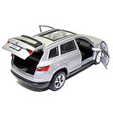 Машинка ігрова Skoda Kodiaq «TechnoPark» джип Шкода метал сірий 12 * 4 * 5 см (KODIAQ-12FIL-SR), фото 7