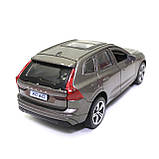 Машинка ігрова Volvo XC60 «TechnoPark» джип Вольво сірий метал 12*4*5 см (XC60-12-GY), фото 6