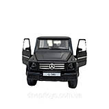 Машинка ігрова "TechnoPark" Mercedes-Benz G-Class Гелік - чорний, метал 12х5х4 см (G-СLASS-BK), фото 3