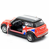 Дитяча машинка іграшкова Автопром «Mini cooper» Червона, 12х5х5 см (7743), фото 7