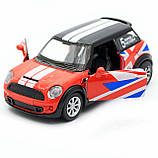 Дитяча машинка іграшкова Автопром «Mini cooper» Червона, 12х5х5 см (7743), фото 8