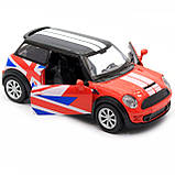 Дитяча машинка іграшкова Автопром «Mini cooper» Червона, 12х5х5 см (7743), фото 9