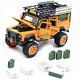 Машинка іграшкова Автопром Defender Жовтий зі світловими і звуковими ефектами (7680), фото 8