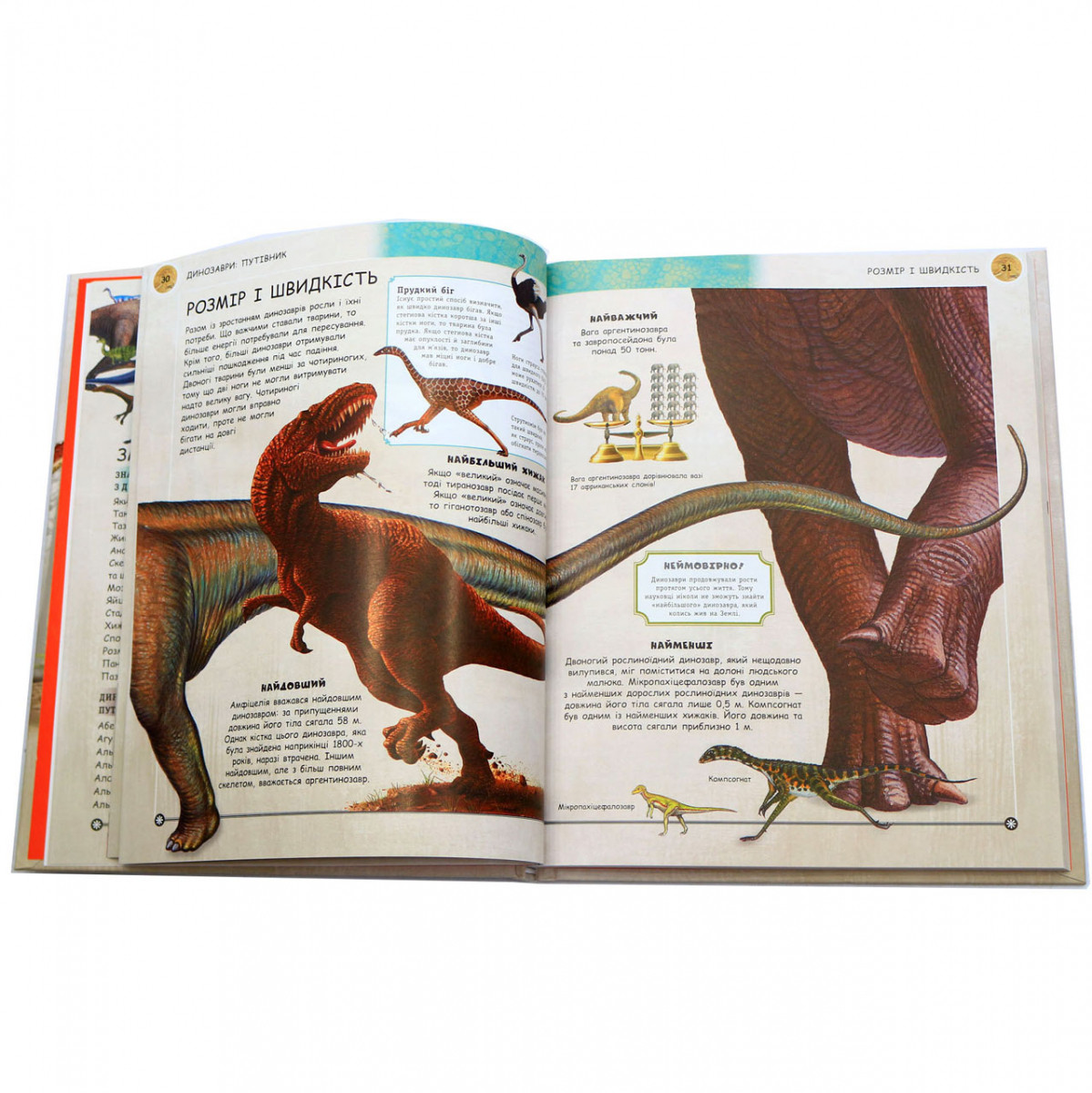 Книга для детей Ранок - «Динозаври. Путівник» (Динозавры. Путеводитель) украинский язык, 176 стр, 8+ - фото 4 - id-p1169484106