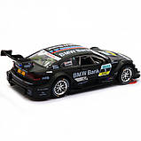 Машинка іграшкова Автопром «BMW M3 DTM» метал, 14 см, чорний, світло, звук, двері відчиняються (7852), фото 5
