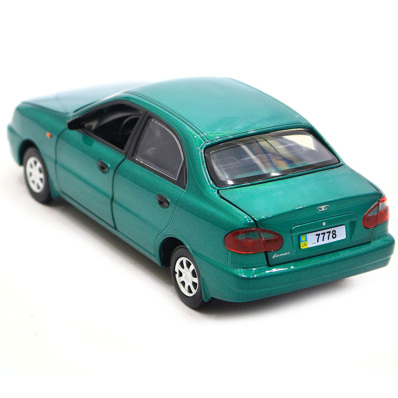 Машинка игровая автопром «Daewoo Lanos» Зелёный (свет, звук) 7778 - фото 3 - id-p1250753433