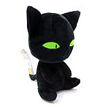 М'яка іграшка Кваме Плагг Kinder Toys «Кот» 1 Супер Кот чорний 21*17*10 см (25076-20), фото 2