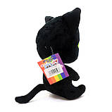 М'яка іграшка Кваме Плагг Kinder Toys «Кот» 1 Супер Кот чорний 21*17*10 см (25076-20), фото 4