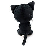 М'яка іграшка Кваме Плагг Kinder Toys «Кот» 1 Супер Кот чорний 21*17*10 см (25076-20), фото 5