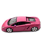 Машинка ігрова автопром «Lamborghini Gallardo LP560-4» Фіолетовий 68253A, фото 4