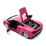 Машинка ігрова автопром «Lamborghini Gallardo LP560-4» Фіолетовий 68253A, фото 7