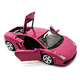 Машинка ігрова автопром «Lamborghini Gallardo LP560-4» Фіолетовий 68253A, фото 8