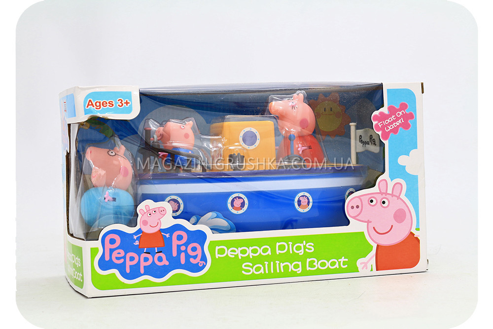 Детский игровой набор «Катер Свинки Пеппы» LQ912A - фото 1 - id-p508092438