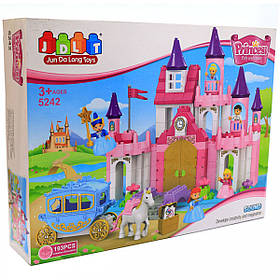 Конструктор JDLT «Замок принцеси», 193 деталі, звук (5242)