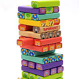 Настільна гра «Family games» вежа Vega (Vega) дитяча. Версія гри Дженга, 52 деталі (120314), фото 7