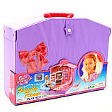 Дитячий ігровий набір для дівчаток Будиночок Барбі вітальня в валізі Best Toys (2014HB), фото 3