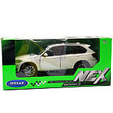 Іграшкова машинка Welly Nex «Країна Іграшок» БМВ x5, білий, 19 см (24052W), фото 3