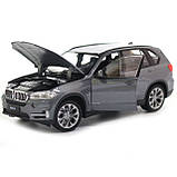 Іграшкова машинка Welly Nex «Країна Іграшок» БМВ x5, сірий, 19 см (24052W), фото 7