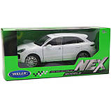 Іграшкова машинка Welly Nex «Країна Іграшок» Порш Кайен, білий, 18 см (24092W), фото 3