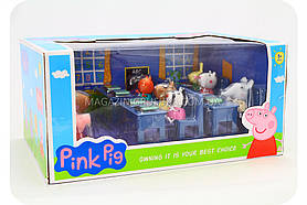 Дитячий ігровий набір фігурок «Школа Свинки Пеппы» 807
