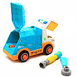 Конструктор Limo Toy Авто City Сміттєвоз музичний на батарейках (KB 028), фото 6