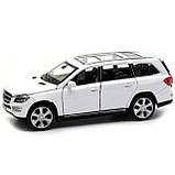 Іграшкова машинка «Автопром» Mercedes-Benz GL500, білий, 14 см, світлові і звукові ефекти (6601), фото 6