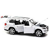 Іграшкова машинка «Автопром» Mercedes-Benz GL500, білий, 14 см, світлові і звукові ефекти (6601), фото 8